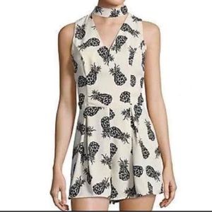 Design Lab Lord & Taylor Pineapple Romper